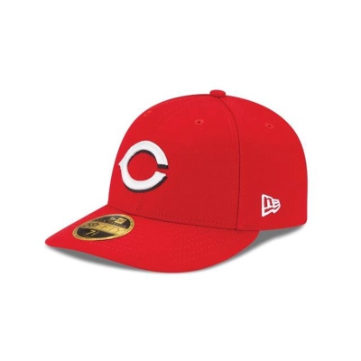 Cincinnati Reds Gorra | New Era MLB Authentic Collection Low Profile 59fifty Fitted Cap Mexico - Rojos